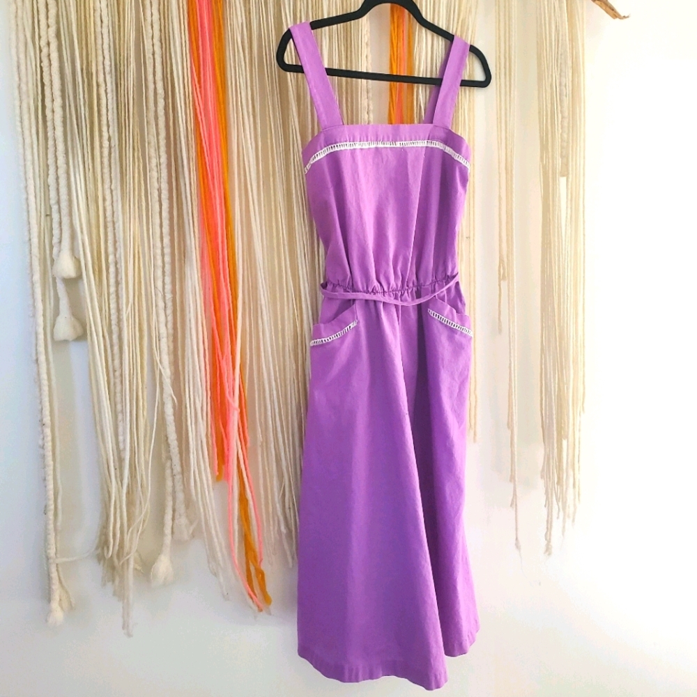 Handmade Vintage Lilac Dress